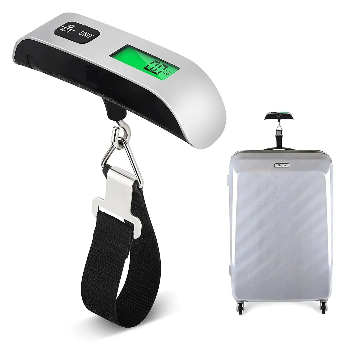 Digital Luggage Scale 50kg Portable Travel Weight Machine Scrollcart Qatar 