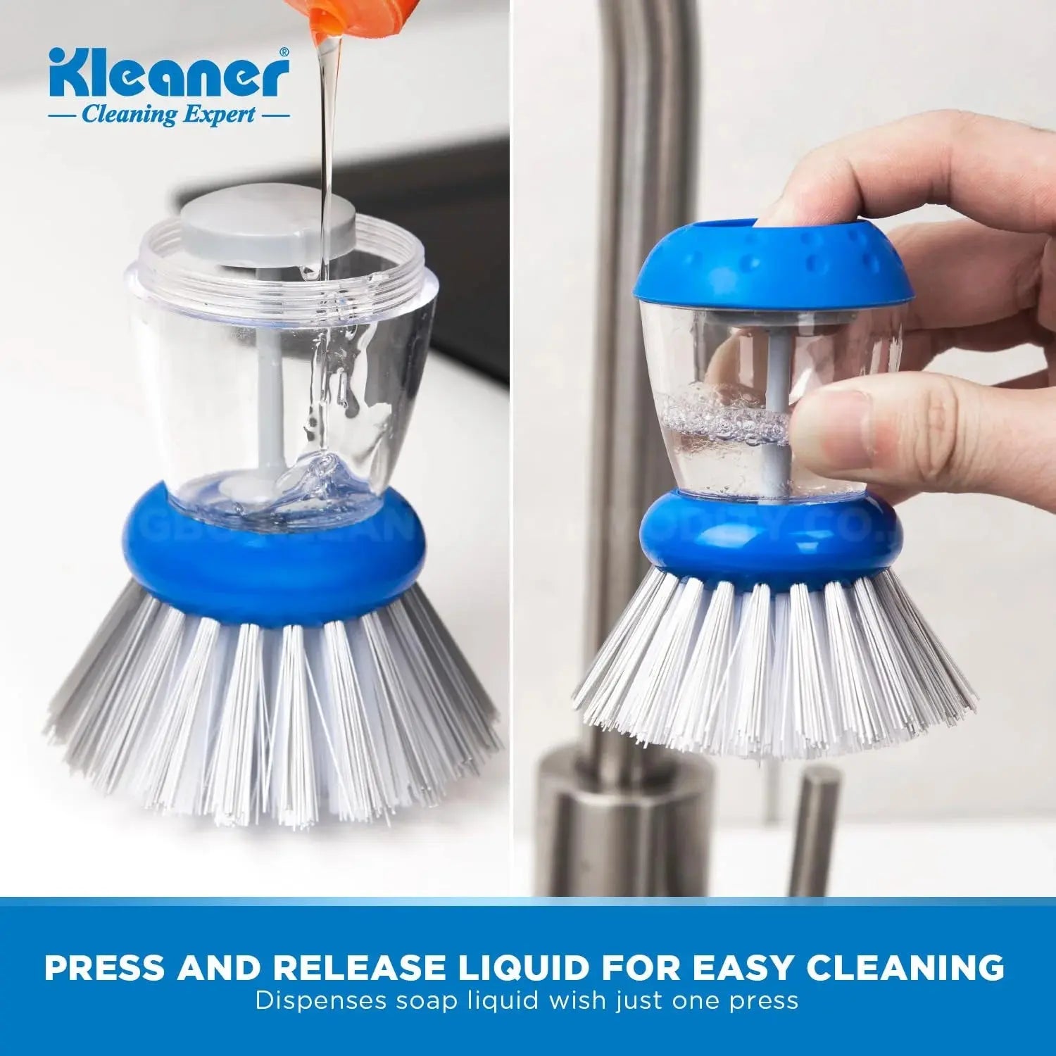 Dish Brush with Soap Dispenser Price Online in Qatar!