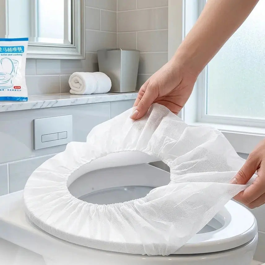 Disposable Premium Elastic Toilet Seat Covers Scrollcart Qatar 