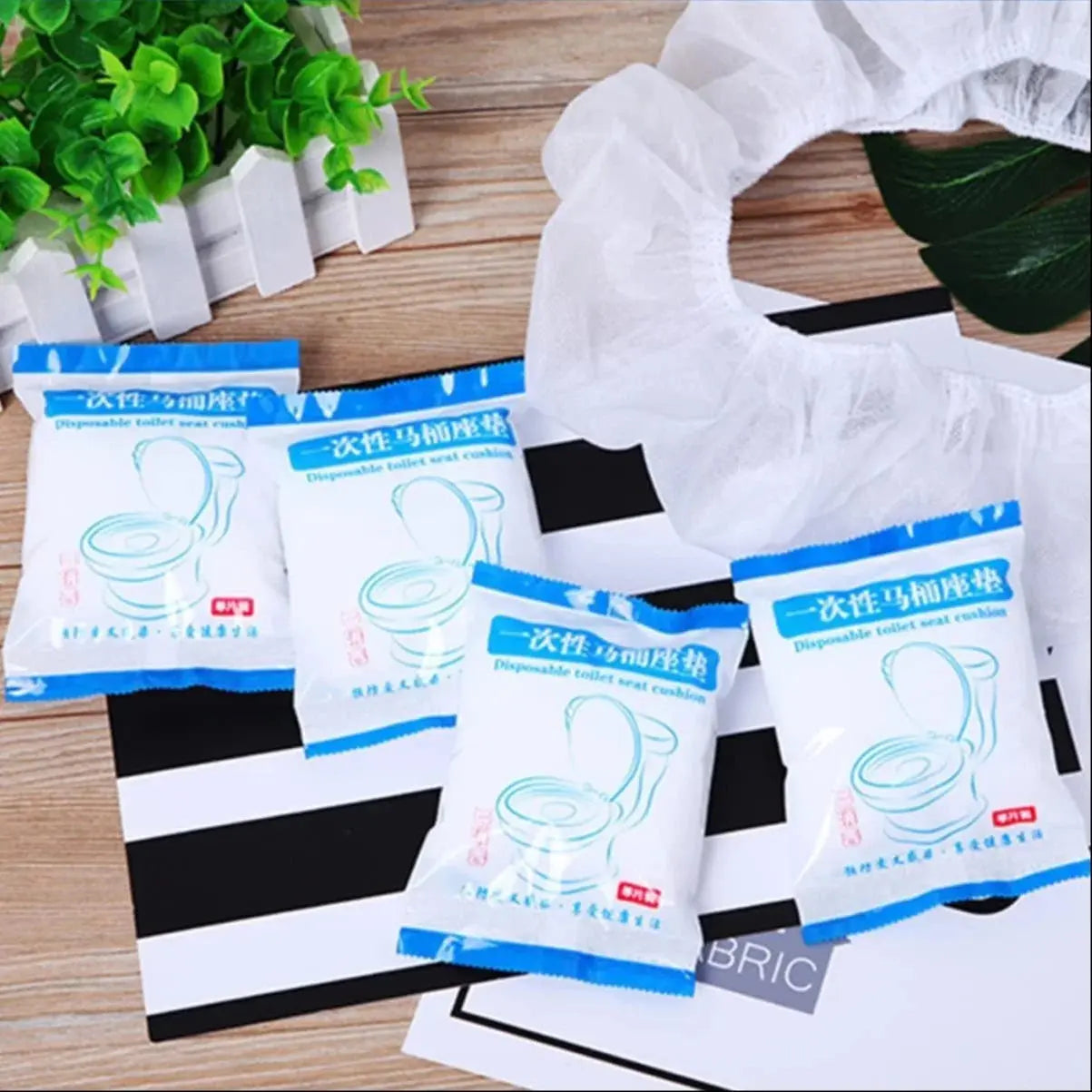 Disposable Premium Elastic Toilet Seat Covers Scrollcart Qatar 