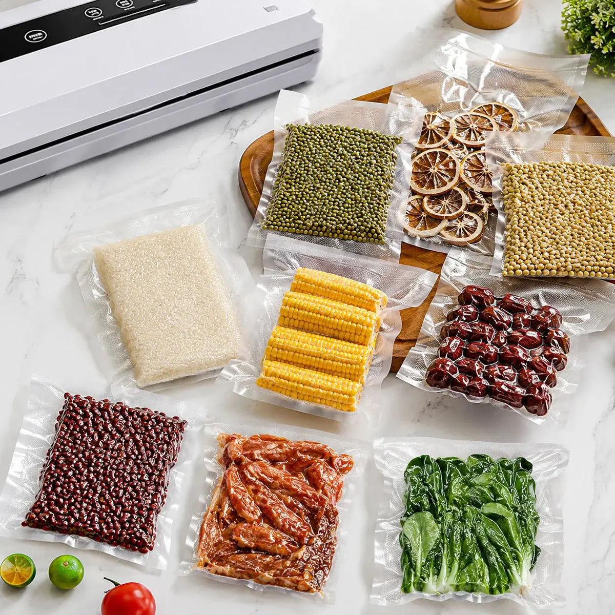 Disposable Vacuum Bags – 20PCS Food Storage Bags Scrollcart Qatar 