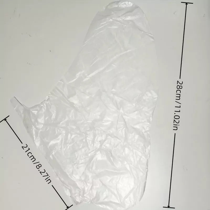  Disposable Plastic Foot Cover -Dimension