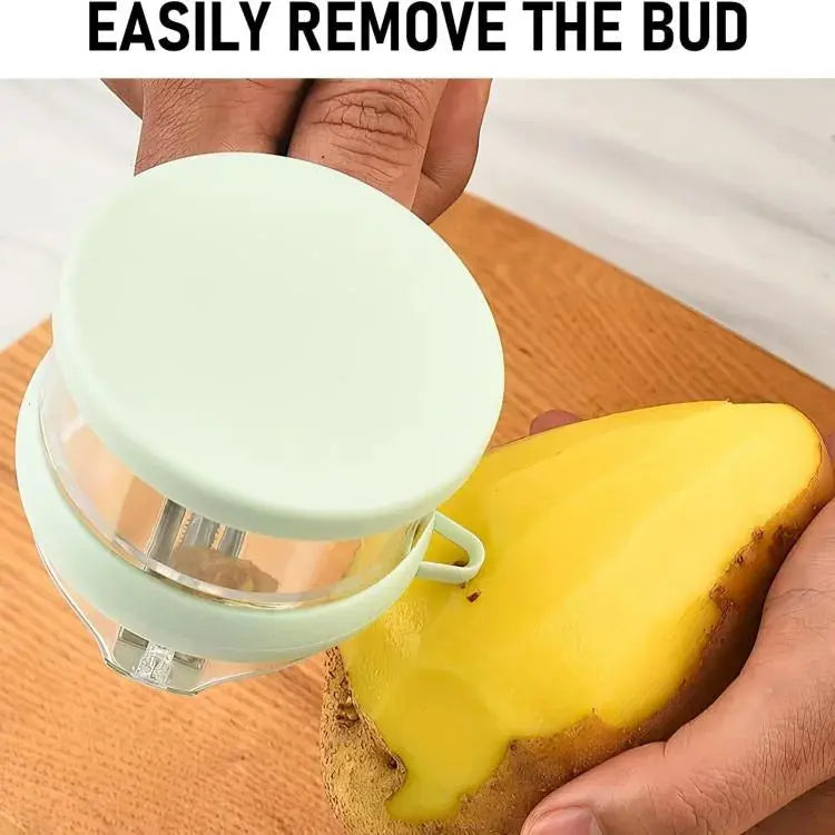 Buy Double-Sided Vegetable Peeler with Container Qatar!
