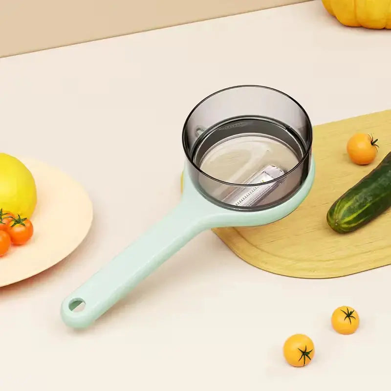 Buy Double-Sided Vegetable Peeler with Container Qatar!