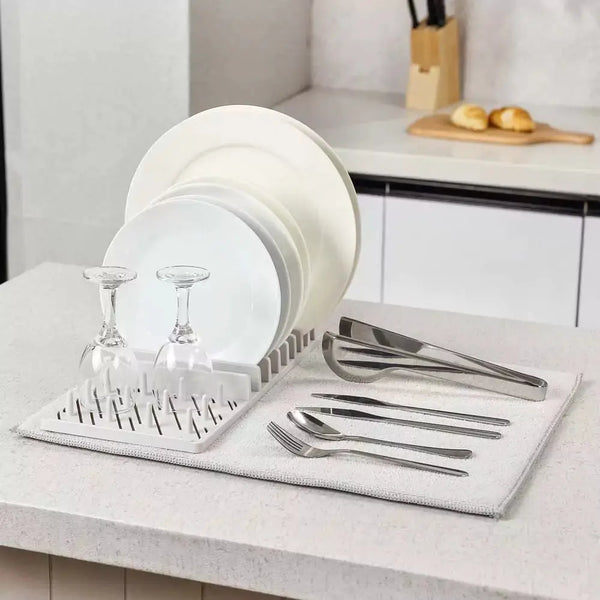 Buy EACHPT Dish Drying Mat with Rack Online in Qatar!