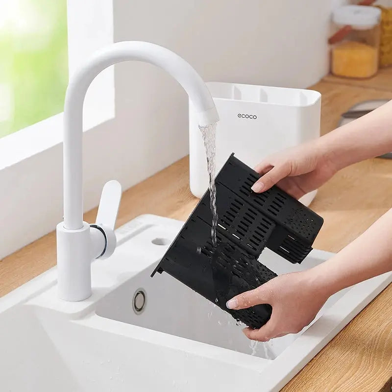 Ecoco Wall Mounted utensil Kitchen Storage Rack Qatar