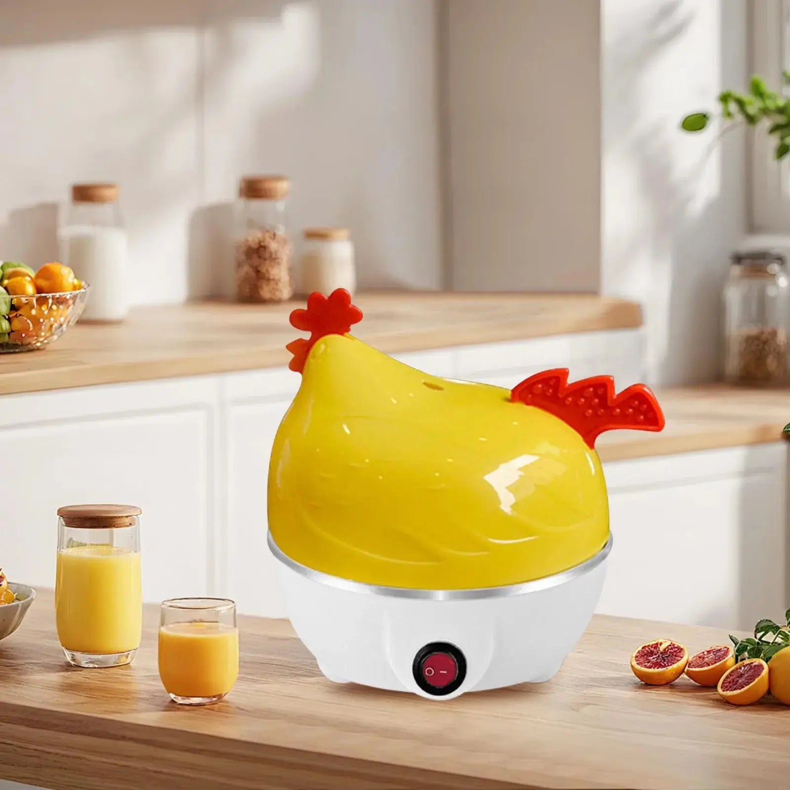 Egg-Poacher Electric Egg Boiler -7-Egg Capacity Scrollcart Qatar 