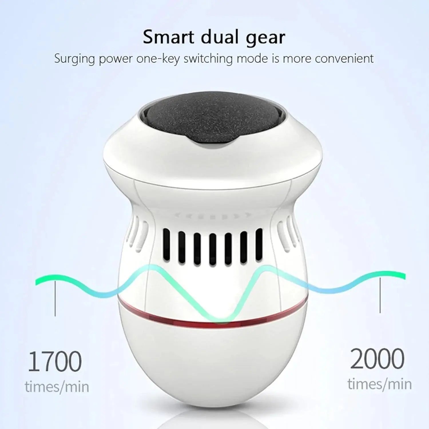 Electric Foot Grinder Vacuum Callus Remover – Rechargeable Pedicure Foot File with Dust Suction & USB Charging Scrollcart Qatar 