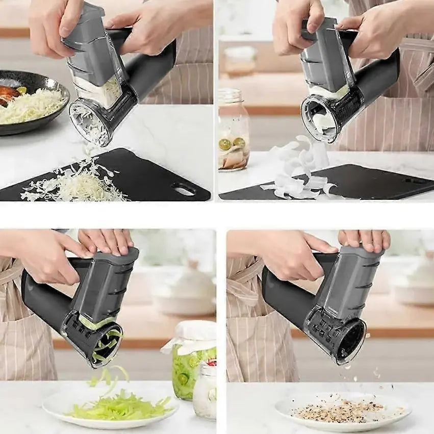 Electric Handheld Vegetable Cutter & Multi-Functional Slicer Scrollcart Qatar 