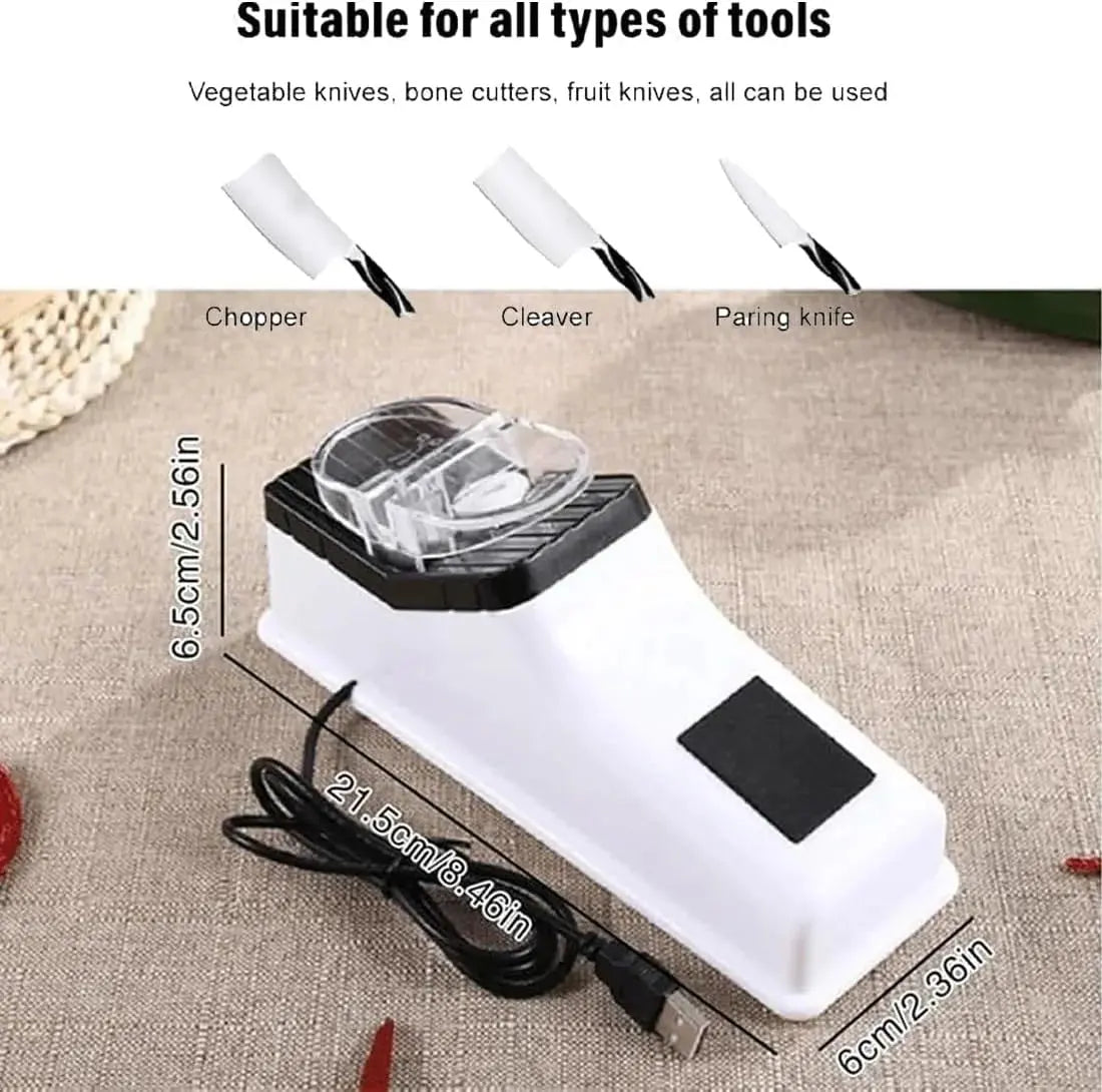 Electric Knife Sharpener 4-in-1 USB Sharpener Doha Qatar