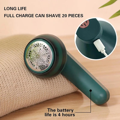 Electric Lint Remover – Rechargeable Fabric Shaver for Clothes Scrollcart Qatar 