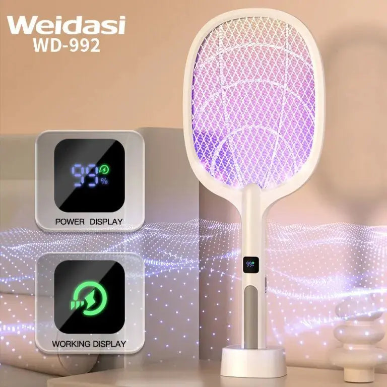 Electric Mosquito Racket with UV Light | Scrollcart Qatar