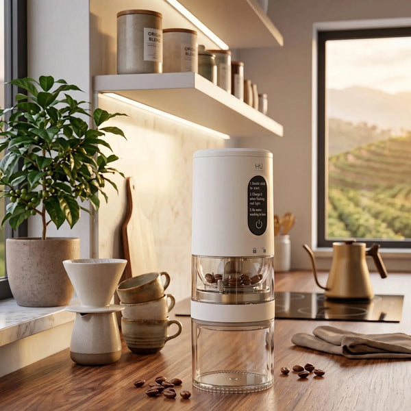 Electric Rechargeable Coffee Grinder Price Doha Qatar