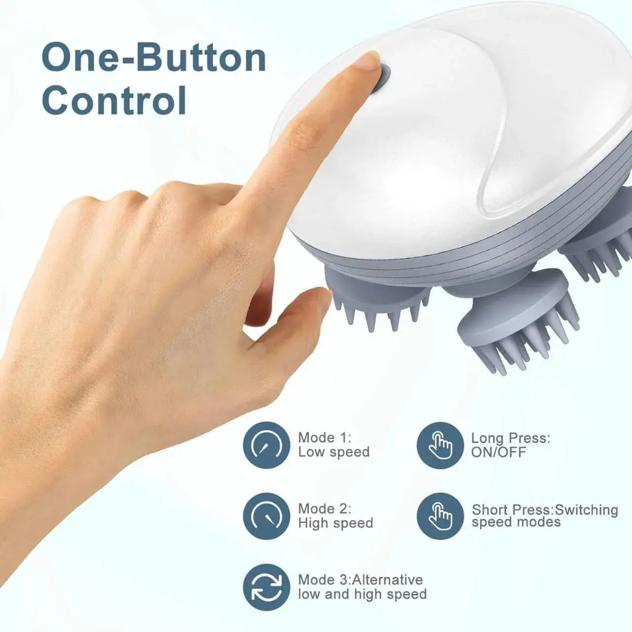 Electric Smart Scalp Massager for Head Relaxation Qatar