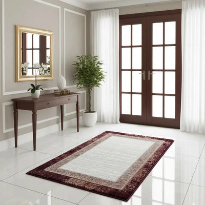 indoor door mat placed in elegant home entrance doha qatar
