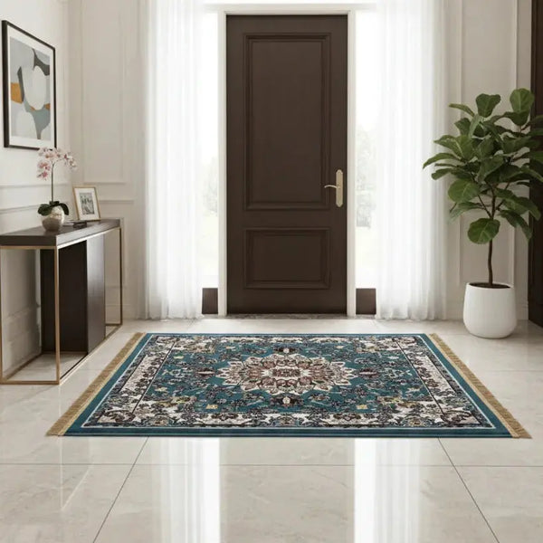 indoor door mat placed in modern entrance area doha qatar