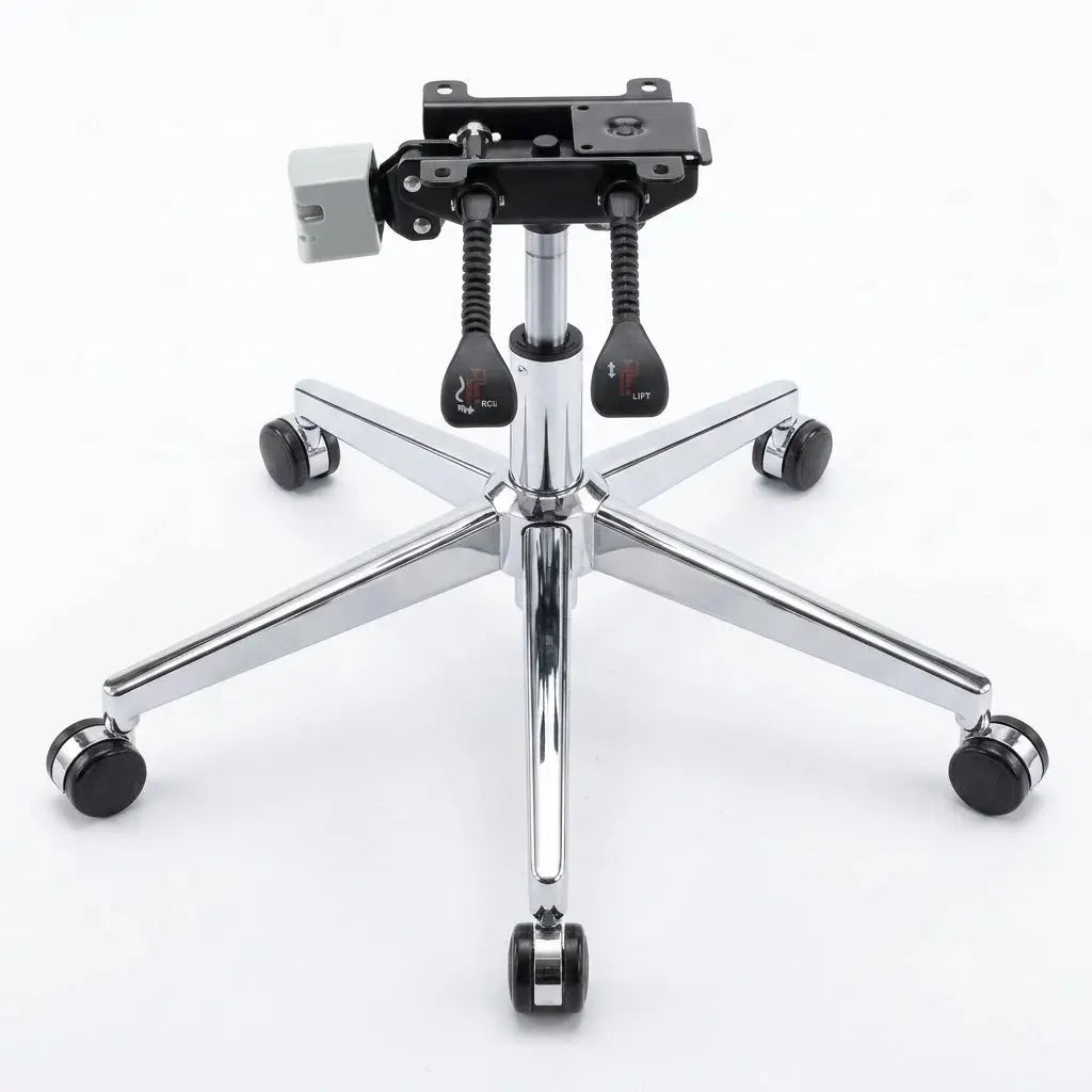 Ergonomic Office Chair with Footrest, Adjustable Headrest, Lumbar Support | Premium Mesh Executive Desk Chair Scrollcart Qatar 