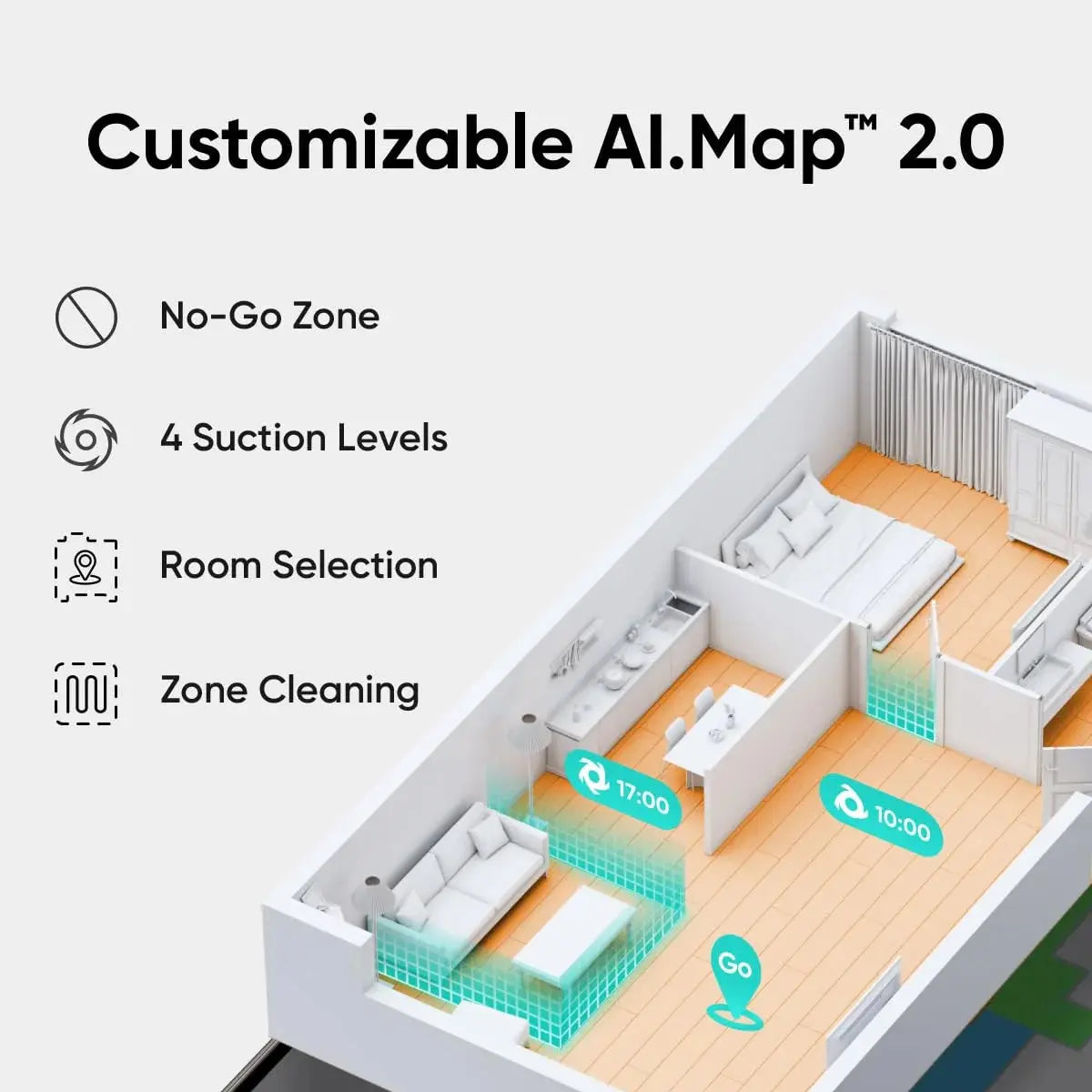Eufy L60 Hybrid Robot Vacuum with Self-Empty Station Qatar