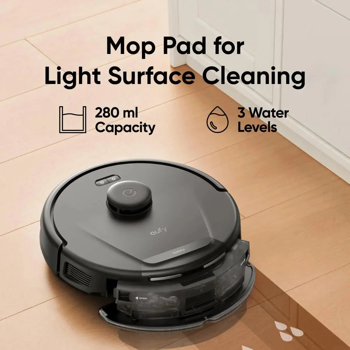 Eufy L60 Hybrid Robot Vacuum with Self-Empty Station, 5000Pa Smart Vacuum & Mop – Black Al anees 