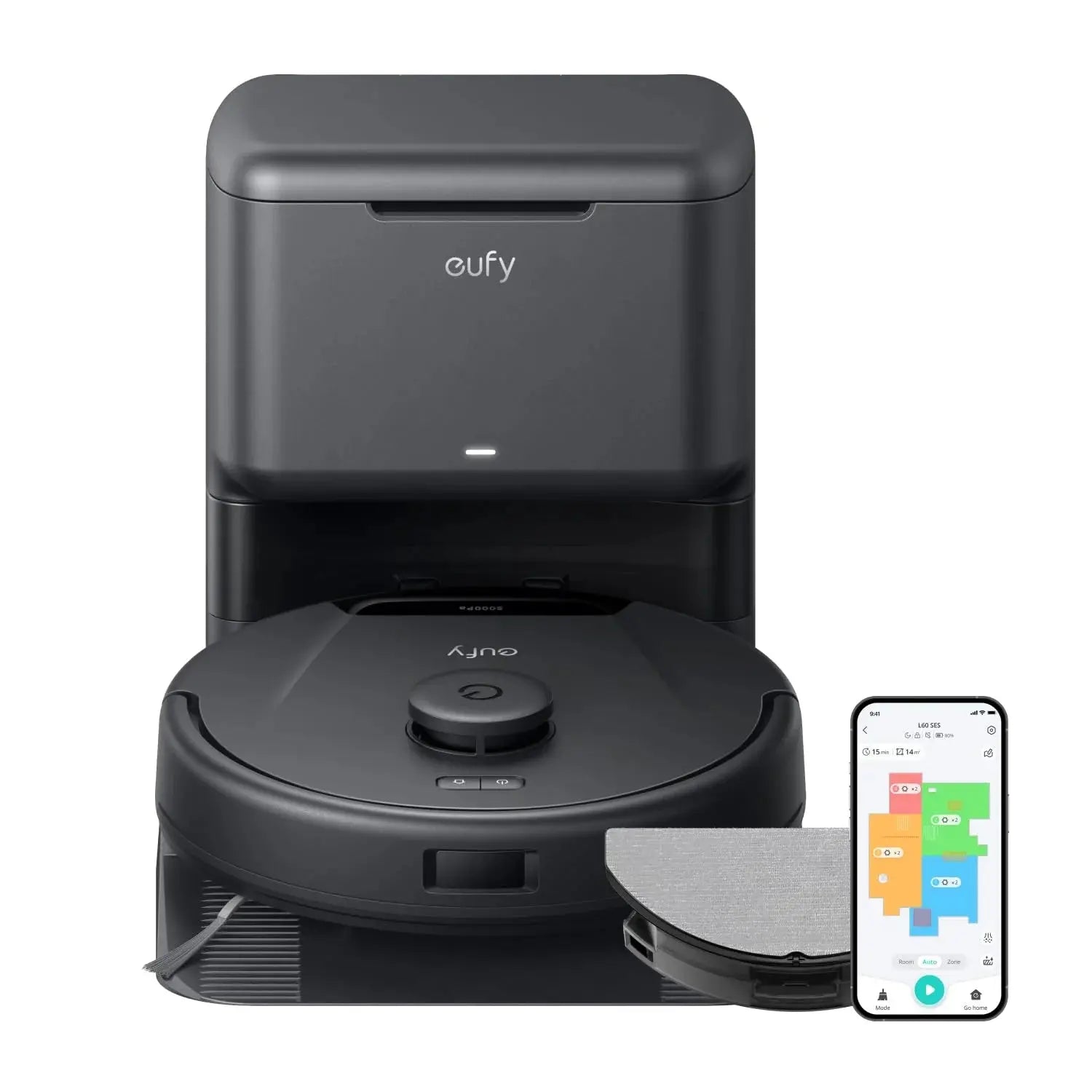 Eufy L60 Hybrid Robot Vacuum with Self-Empty Station Qatar