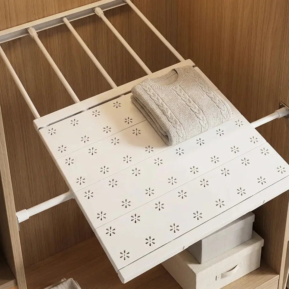 Expandable Shelf Organizer – No Drill Storage for Homes Scrollcart Qatar 