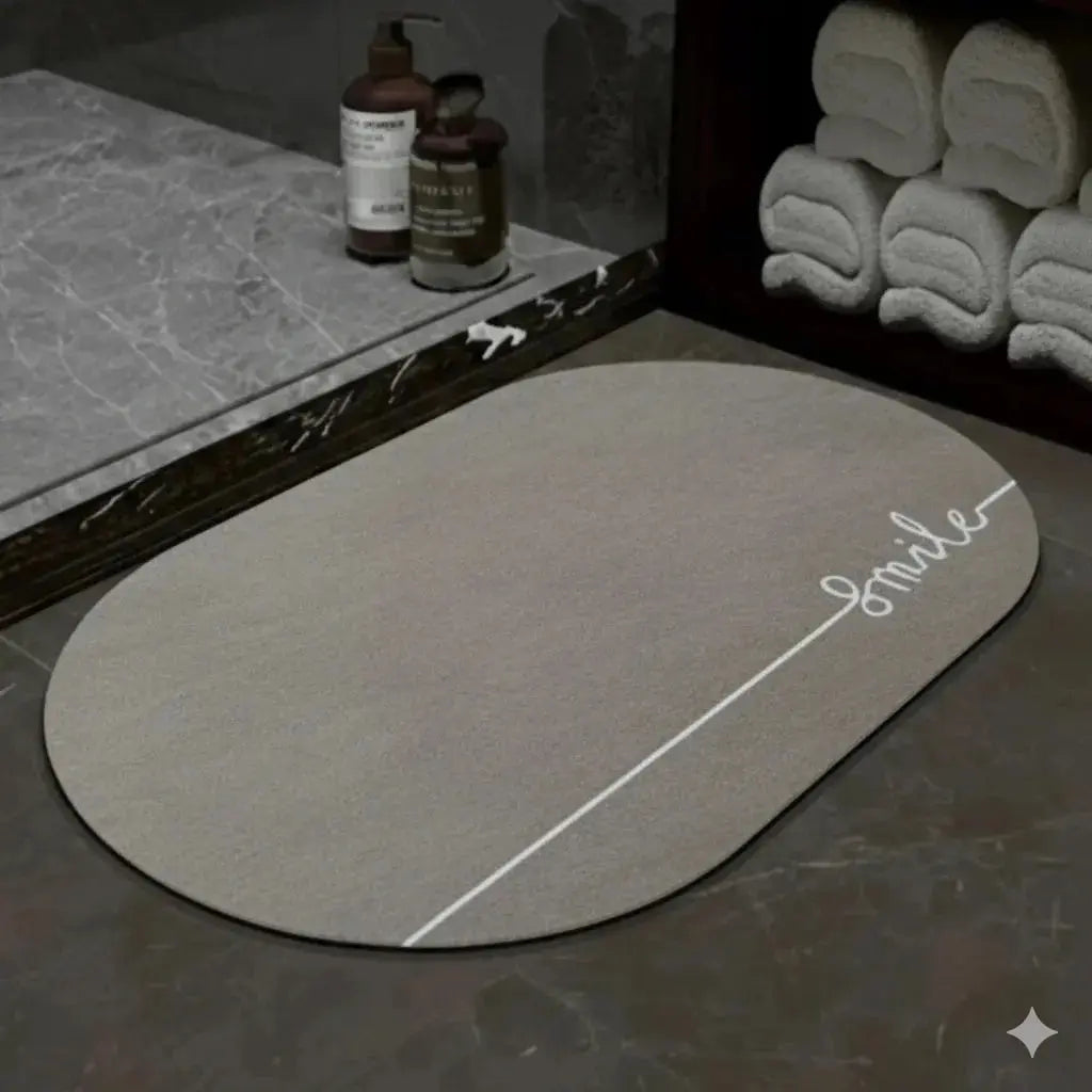 Floor Mat – Quick Dry Super Absorbent Non-Slip Bath Rug for Bathroom, Kitchen & Entryway Scrollcart Qatar 
