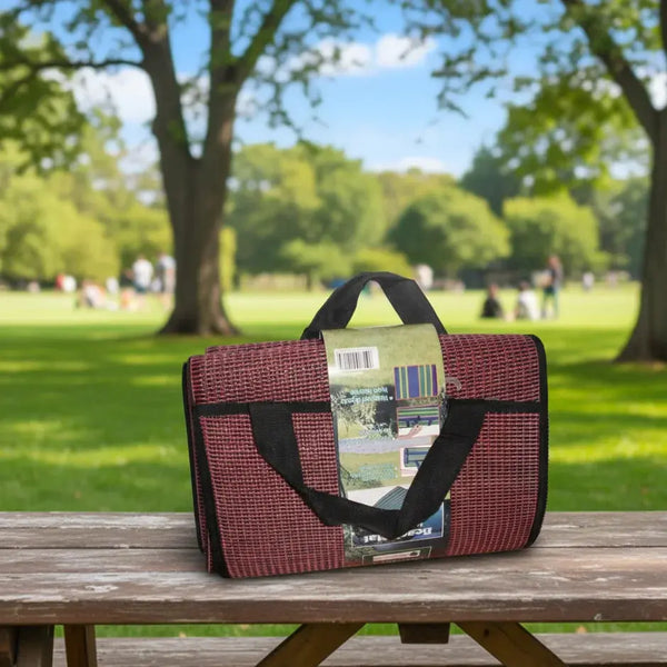 Foldable Beach Mat | Portable Picnic & Camping Mat for Outdoor Adventures  scrollcart qatar