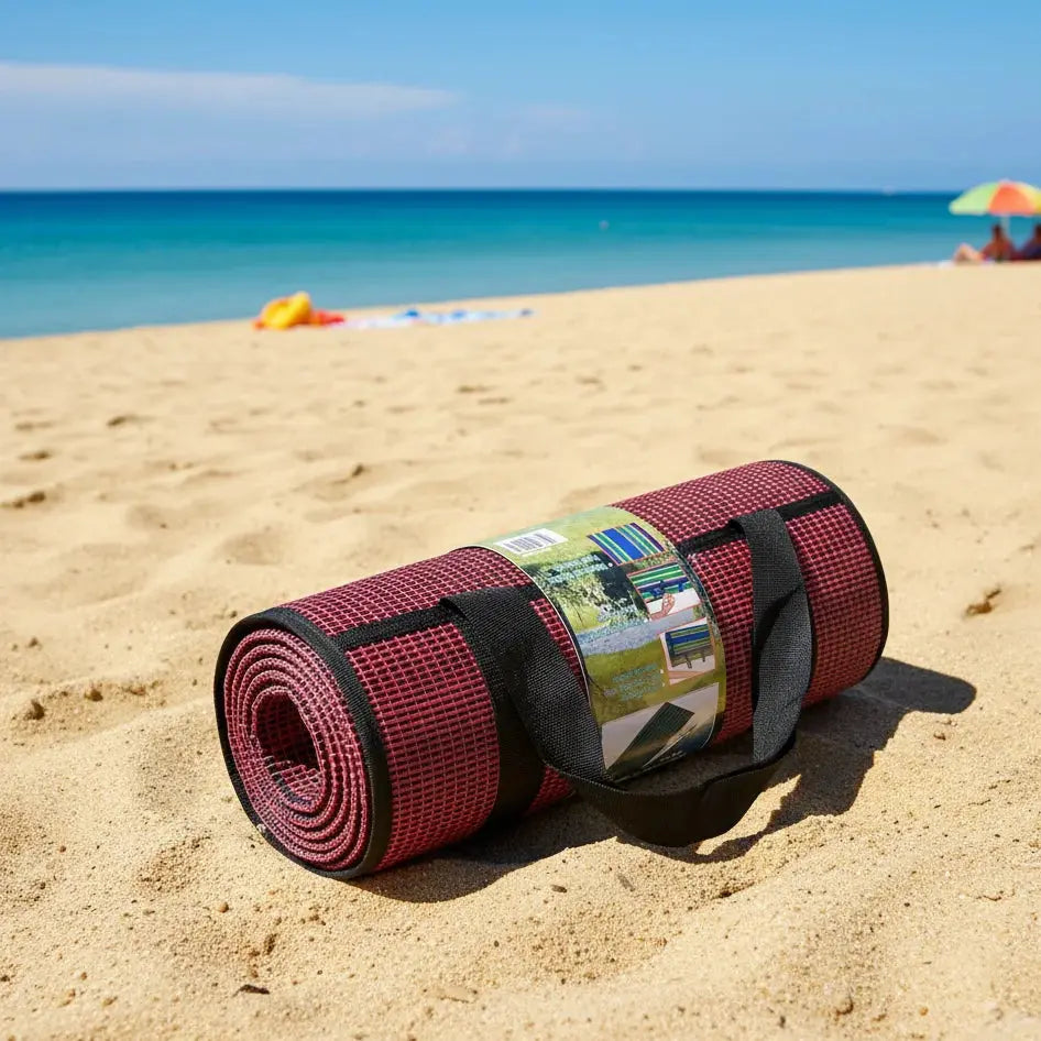 Foldable Beach Mat | Portable Picnic & Camping Mat for Outdoor Adventures scrollcart qatar