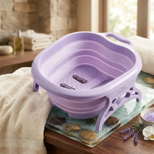 Foldable Foot Spa Basin Portable Pedicure Bucket Qatar