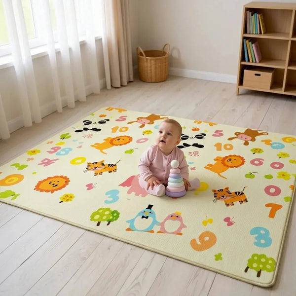 Foldable Waterproof Baby Floor Play Mat Scrollcart Qatar 