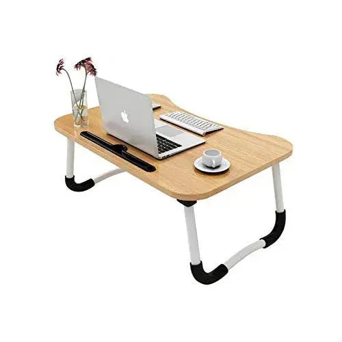 Foldable Wooden Laptop Bed Table Scrollcart Qatar 