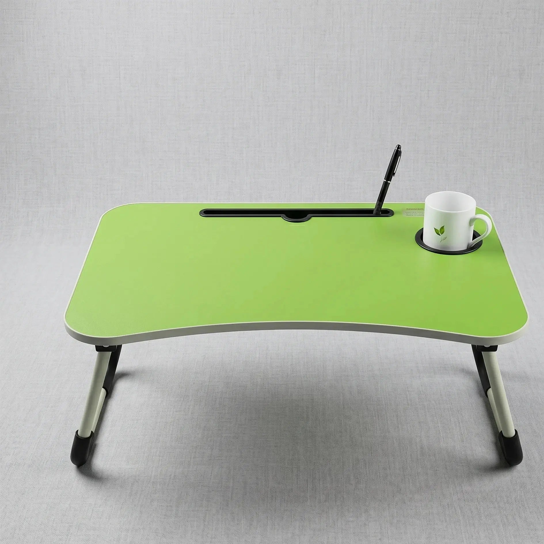 Foldable Wooden Laptop Bed Table Scrollcart Qatar 