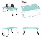 Foldable Wooden Laptop Table with USB Portable Study Desk Scrollcart Qatar 