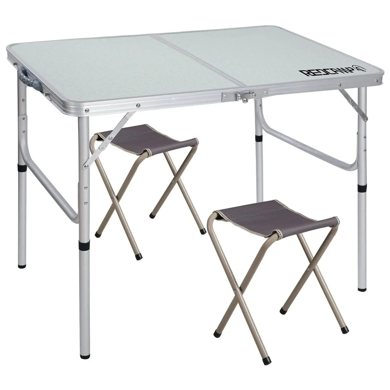 Folding Aluminum Camping Table – Adjustable Height, Lightweight & Portable