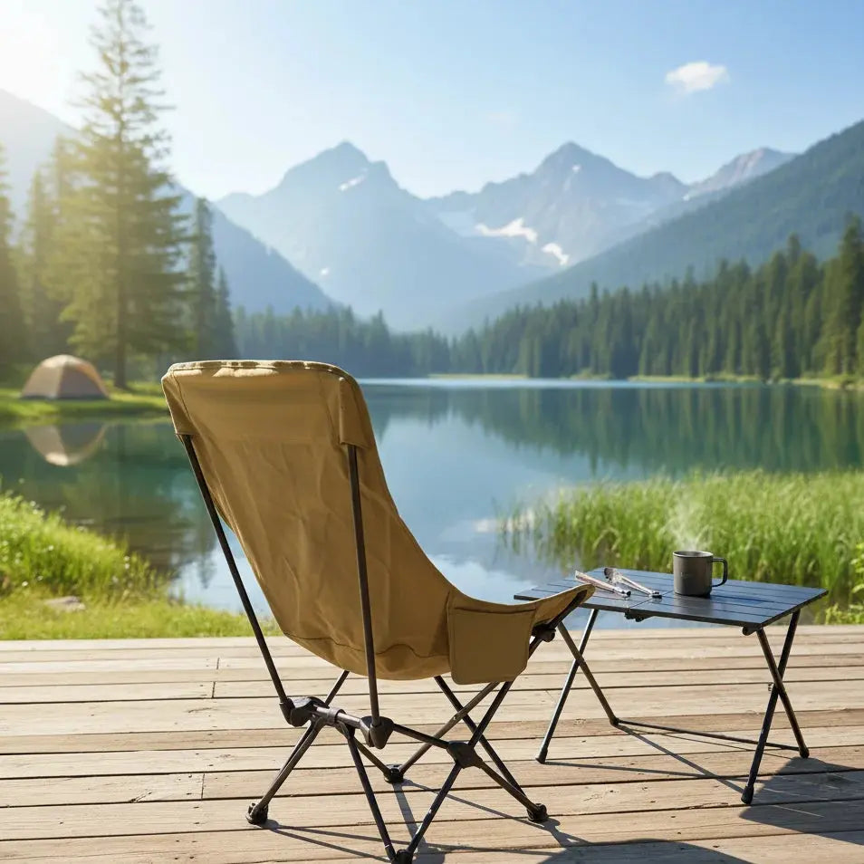 Folding Camping Moon Chair Camping & Outdoor Chair Qatar