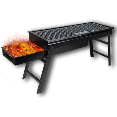 Folding Portable Charcoal BBQ Grill Set for Outdoor & Home in Doha Qatar