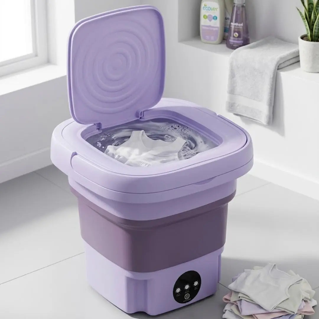 Portable Folding Washing Machine Mini Washer Doha Qatar