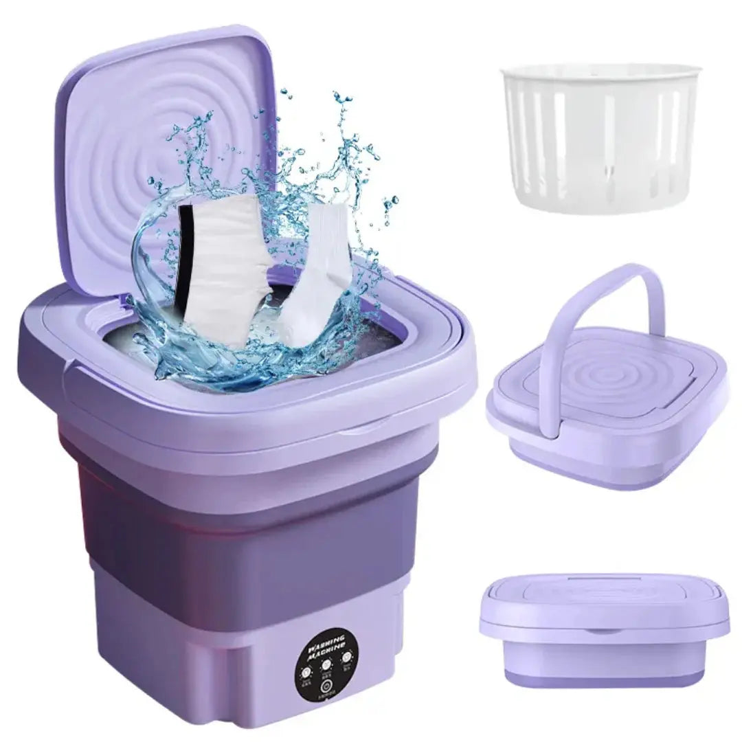 Portable Folding Washing Machine Mini Washer Doha Qatar