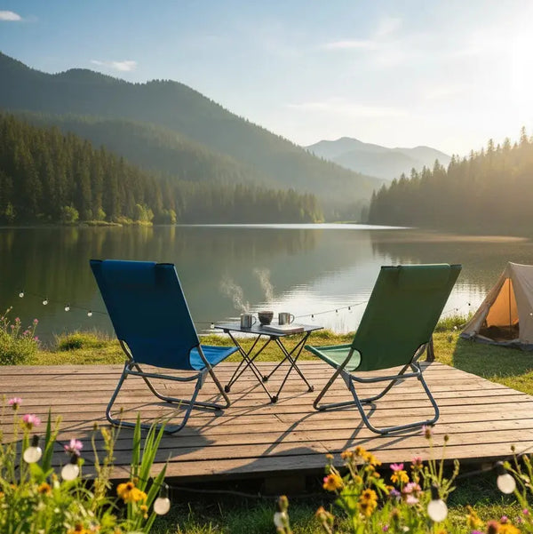 Folding Sun Lounger Chair-Outdoor Relaxing Seat Doha Qatar