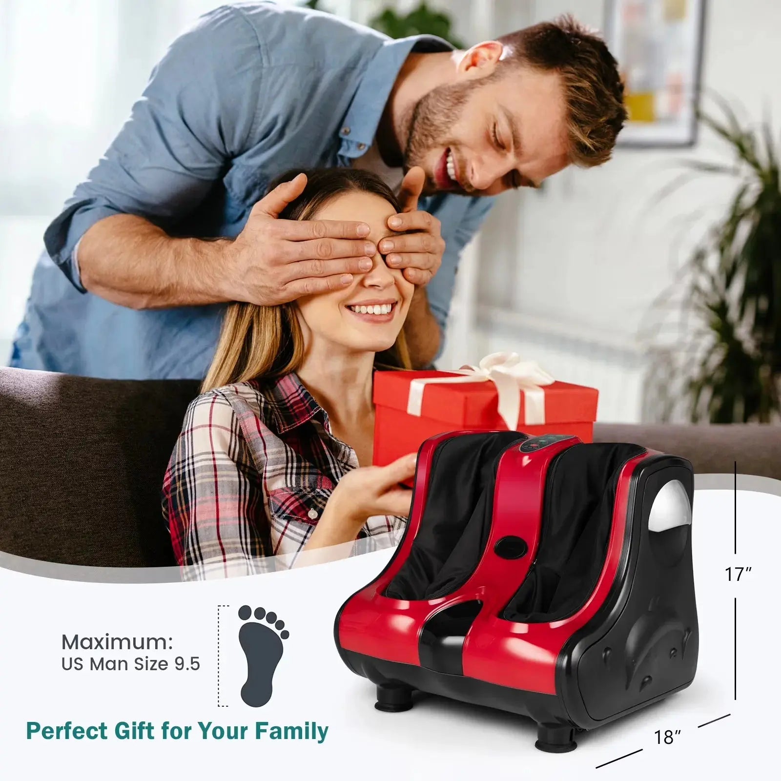Foot & Calf Massager | Shiatsu Leg Massage Machine Qatar