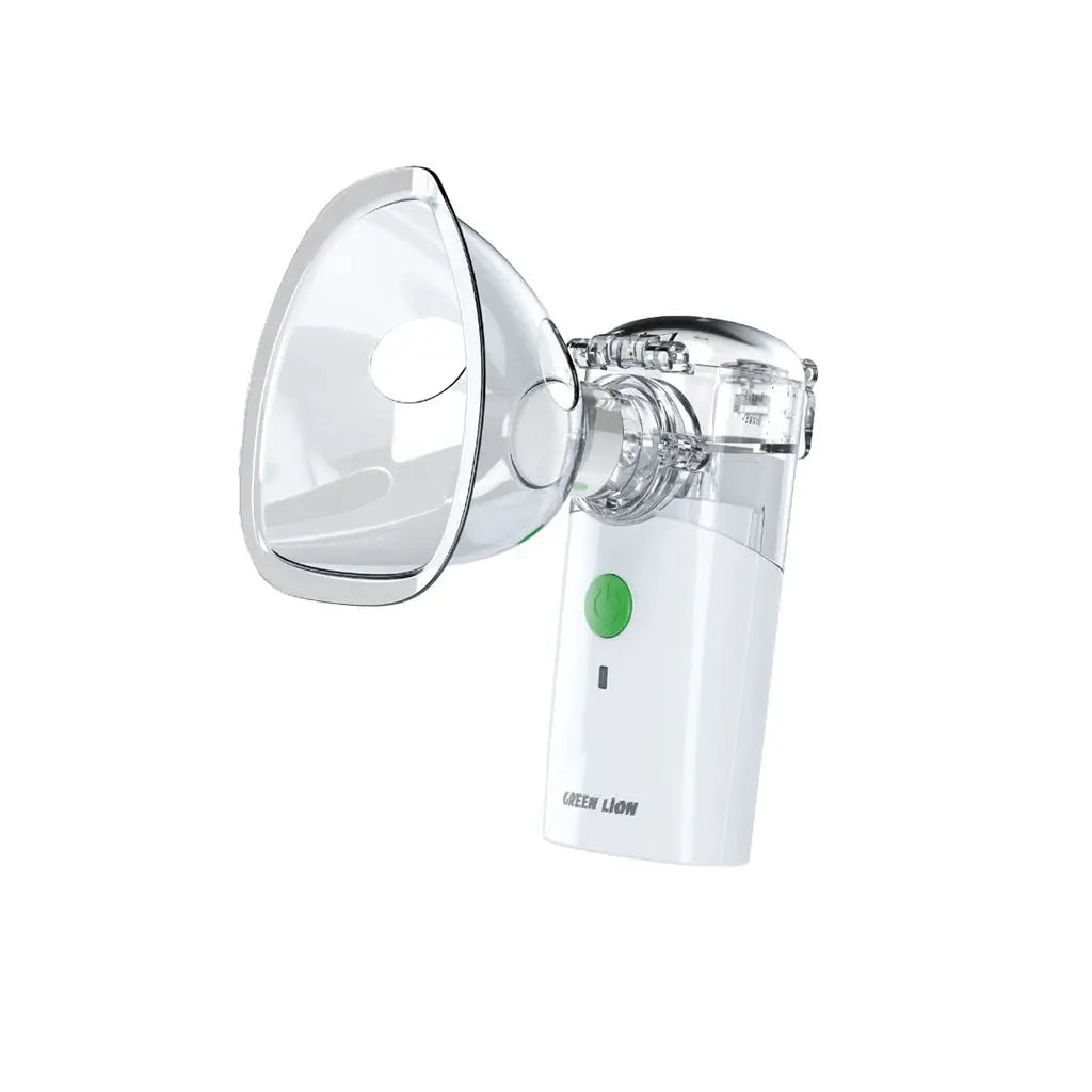 Green Lion Portable Nebulizer - White Marhaba international 