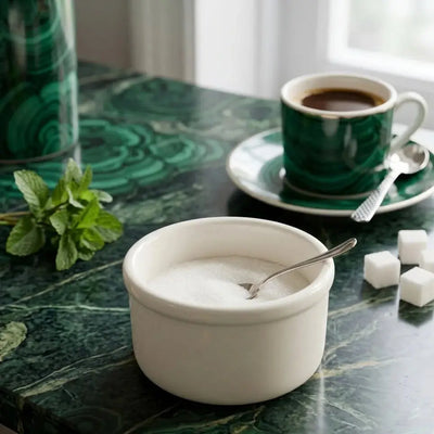 Gastro Porcelain Sugar Bowl 7.5 × 4.5 cm Scrollcart Qatar 