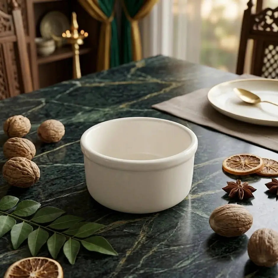 Gastro Porcelain Sugar Bowl 7.5 × 4.5 cm Scrollcart Qatar 