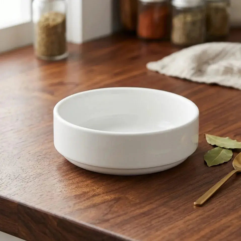 Gastro White Stackable Joker Bowl 12 CMS Scrollcart Qatar 