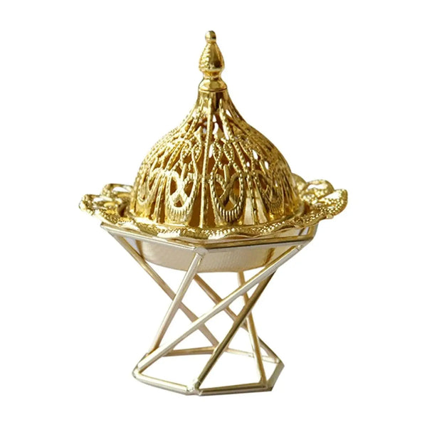 Gold Metal Incense Burner – Aromatherapy Holder Qatar