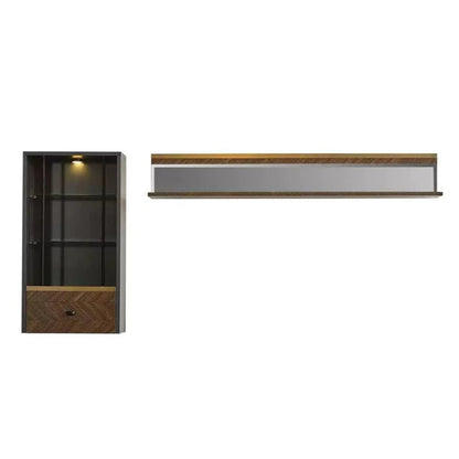 Grand Wall TV Unit - Premium Stand Scrollcart Qatar with white background