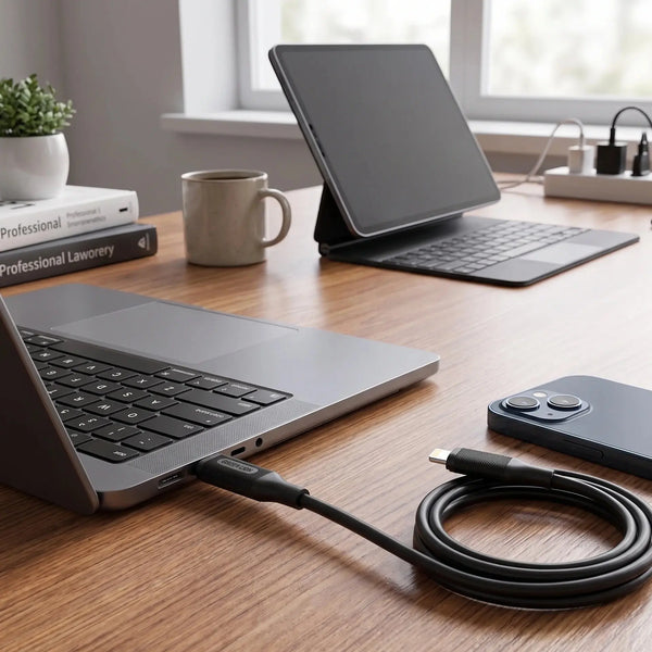 Green Lion 2M USB-A to Lightning PVC Cable Doha Qatar