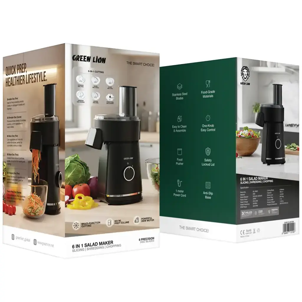 Green Lion 6-in-1 Electric Salad Maker 200W Doha Qatar