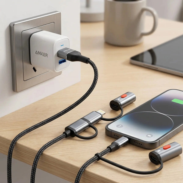 Green Lion 6-in-1 60W Cable with Lighter & LED Doha Qatar