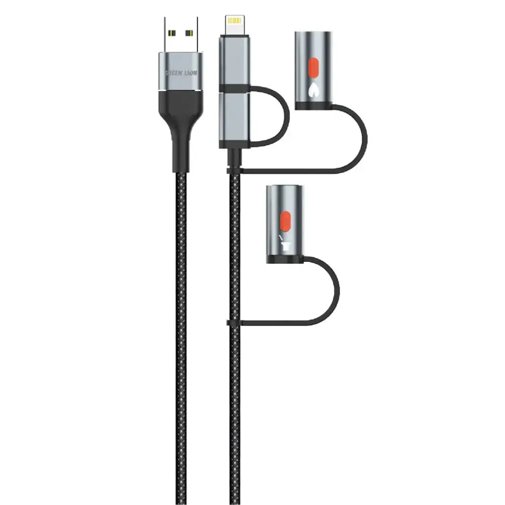 Green Lion 6-in-1 60W Cable with Lighter & LED Doha Qatar
